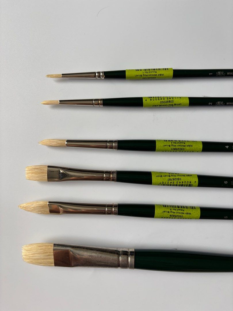 Winsor & Newton No. 6 Short Flat brush (Category: Makeup) located in Quezon City. Submitted by marlo19 (Listing ID 1374535850, Image 2). Description: W&N Winton No.6 short flat brush for oils.