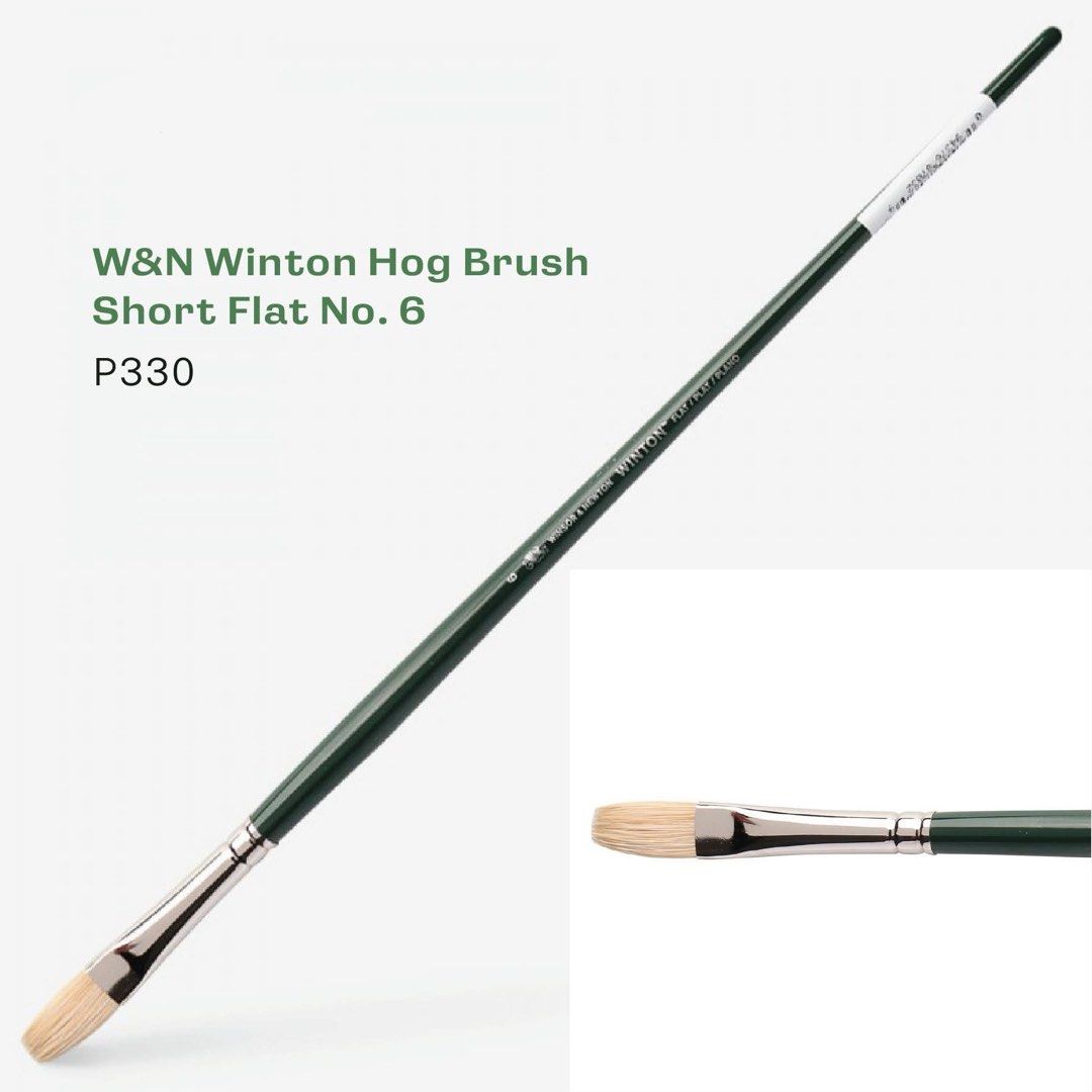 Winsor & Newton No. 6 Short Flat brush (Category: Makeup) located in Quezon City. Submitted by marlo19 (Listing ID 1374535850, Image 1). Description: W&N Winton No.6 short flat brush for oils.