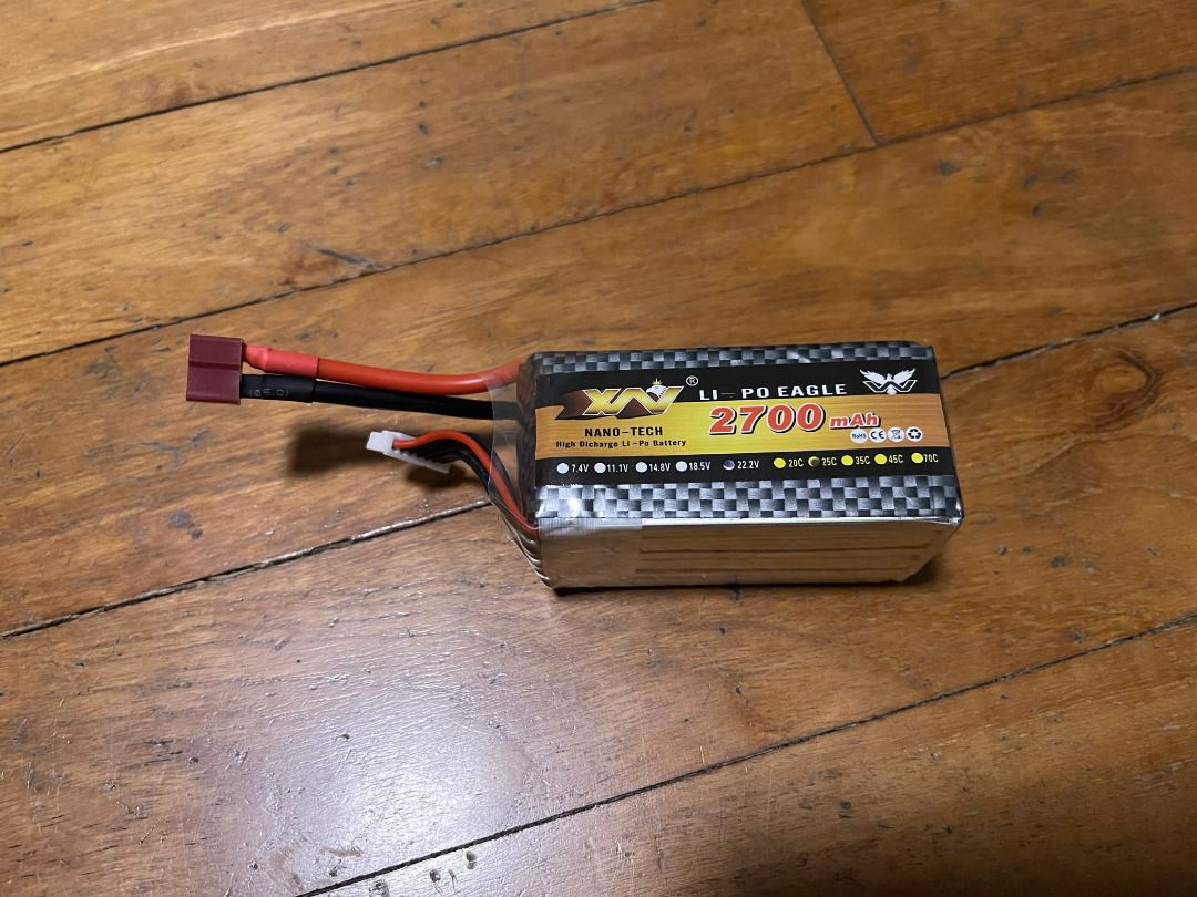 XN Eagle 6S 2700mAh 25C LiPo62865819699713115