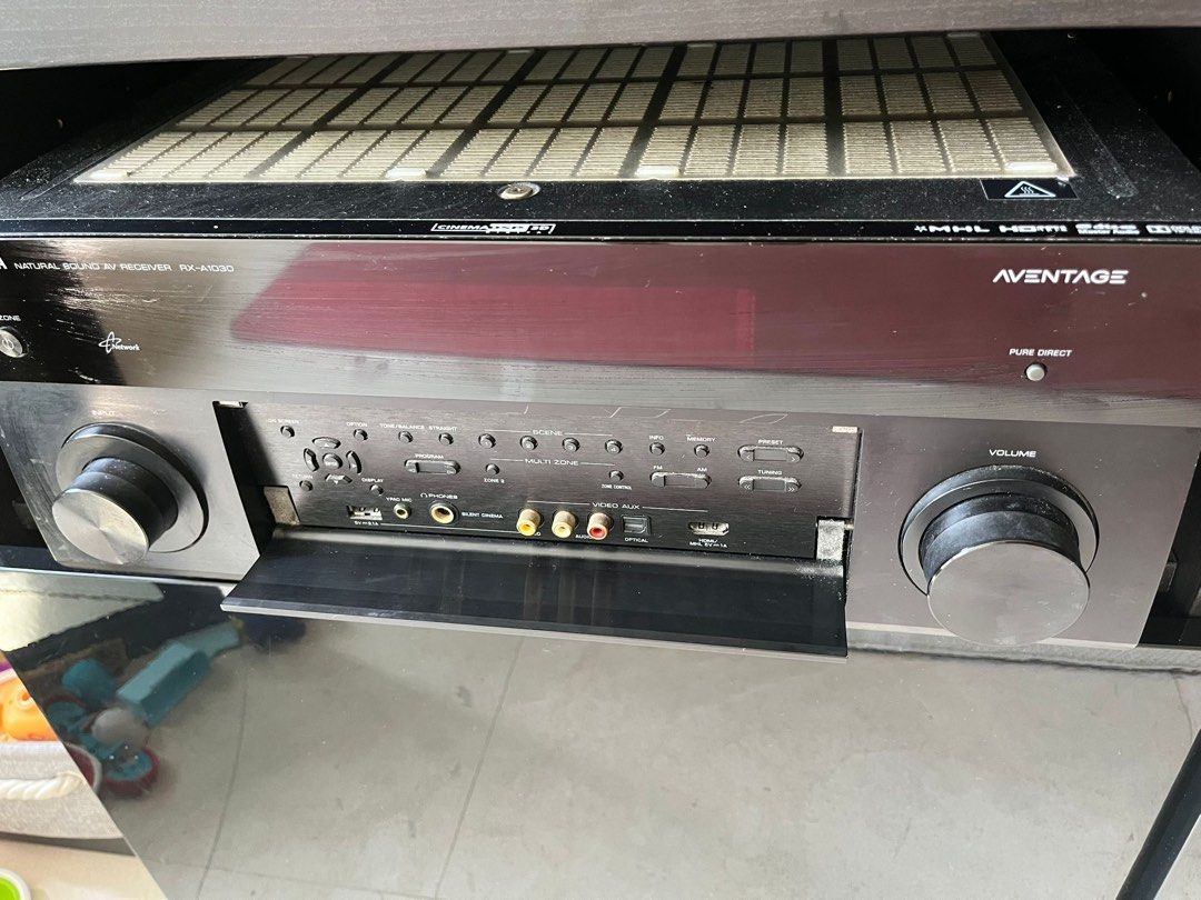 YAMAHA Surround System with 5 Speakers and Subwoofer (Category: Soundbars, Speakers & Amplifiers) located in Singapore. Submitted by godblessunme (Listing ID 1374565230, Image 3). Description: Selling due to migration to Australia . Yamaha RX- A1030 Surround System with 5 Speakers and subwoofer. Excellent Condition No defects Never Repaired High quality Speaker Cable and remote included Pick up from my condo address: 179 TANJONG RHU ROAD , 07-27 