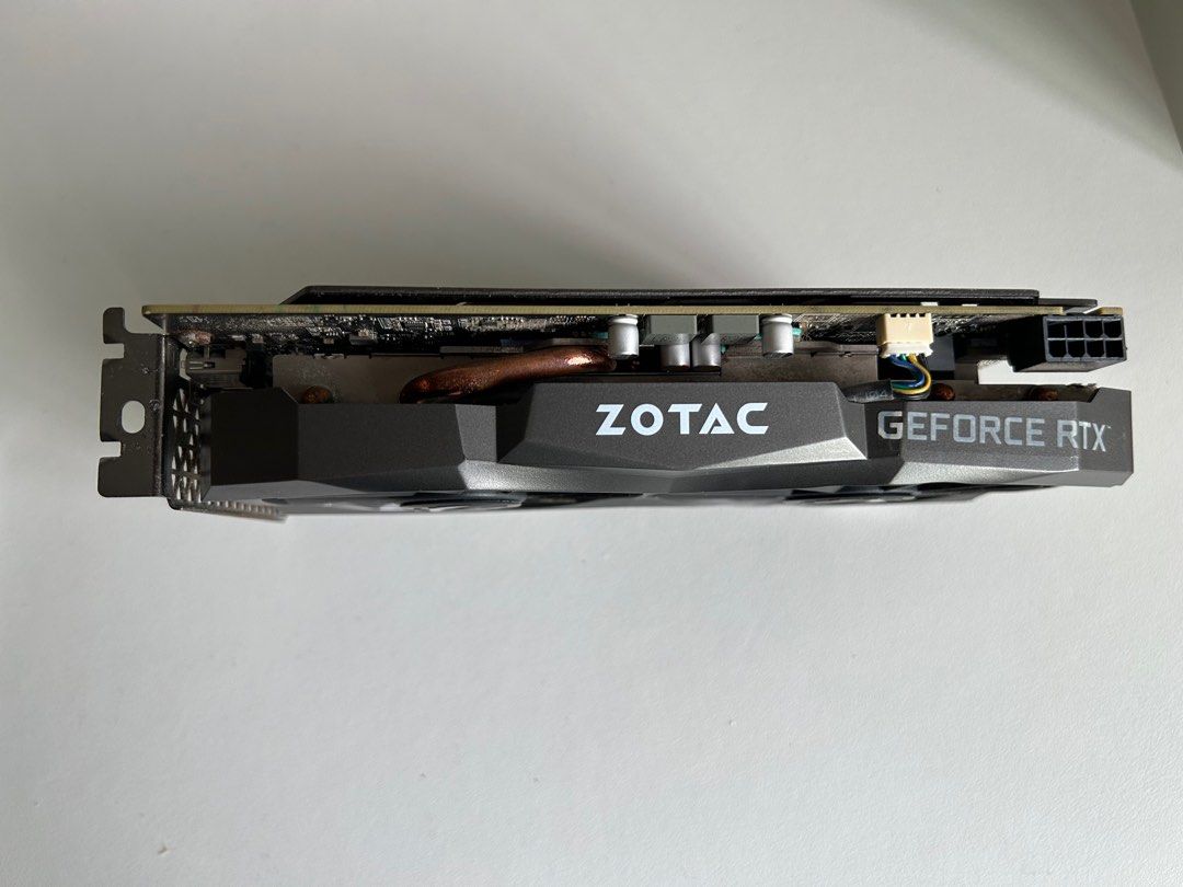 Zotac RTX 2060 6GB graphics card gpu Nvidia (Category: Computer Parts) located in Singapore. Submitted by jakehill (Listing ID 1374615319, Image 2). Description: .
