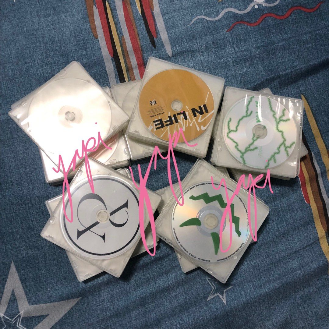 50pcs Preloved Plastic CD Cases (Category: CDs & DVDs) located in Manila. Submitted by yapi_cart (Listing ID 1374803490, Image 1). Description: 50pcs preloved plastic cd cases - w/ freebie skz cds & rv monster cd - ₱100 + 20pf + sf (payo/5 days reservation) - has marks & scratches loc: sampaloc, manila payment: gcash delivery: sdd / ggx / lalamove / grab / direct jnt / flash exp rfs: decluttering. pls kunin niyo na 🥹.