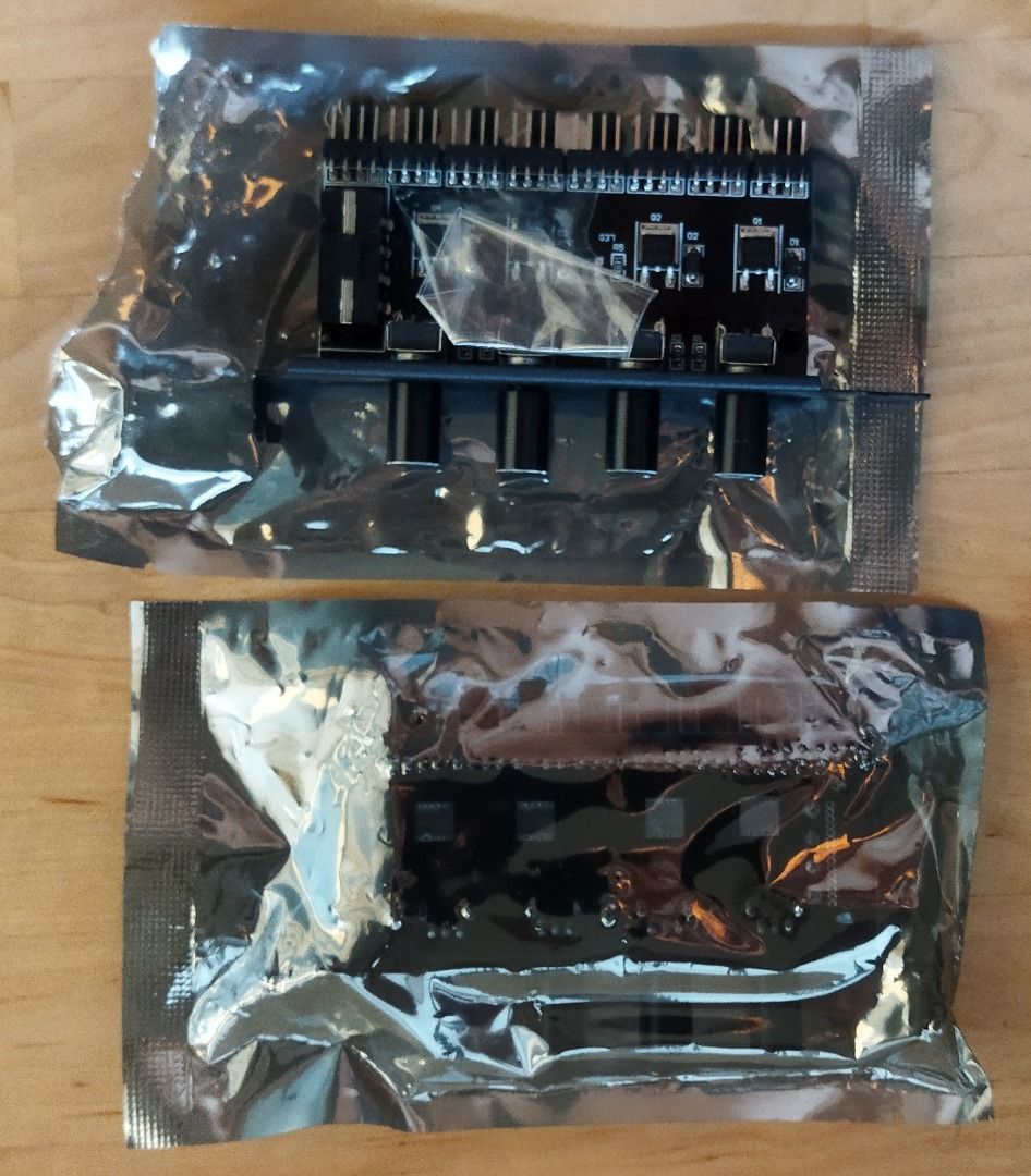 8-Way PC Fan Speed Controllers_3 units bundle up. (Category: Computer Parts) located in Singapore. Submitted by youmie (Listing ID 1374698770, Image 2). Description: Feature: Universal: Widely used for PC computer water cooling system, easy to install. This Speed Controller adopts brand new materials, with low loss and low heat. The precision adjustable resistance has high accuracy and excellent performance, and the speed can be adjusted at will.