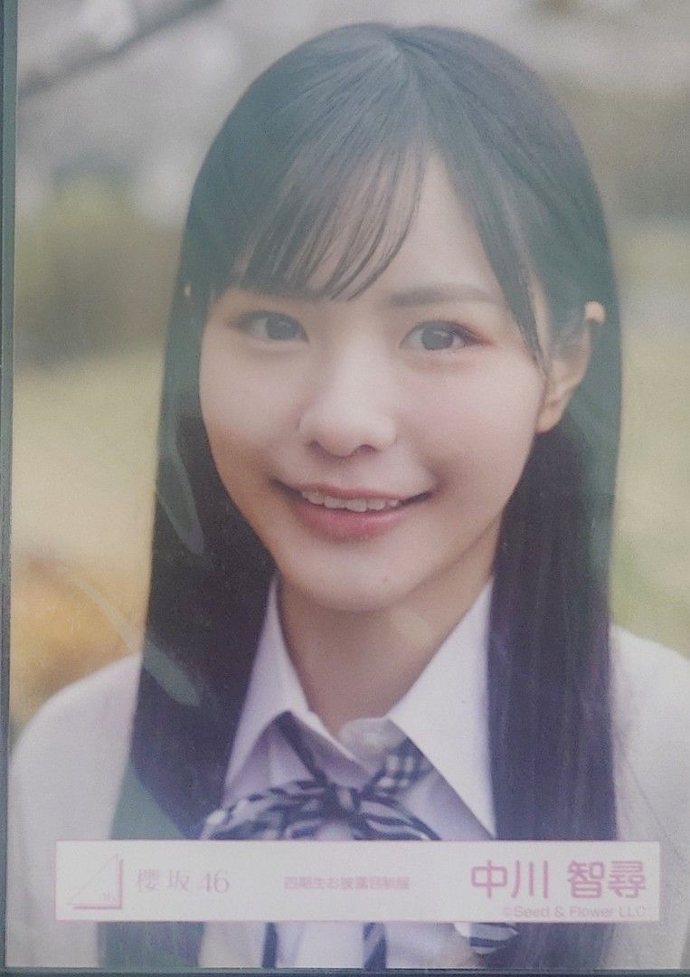 放櫻坂46 生寫真set 中川智尋, 興趣及遊戲, 收藏品及紀念品