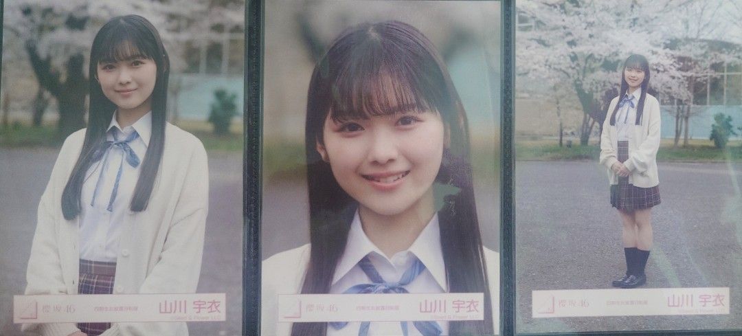 山川宇衣　直筆生写真　浴衣衣装 山川宇衣 生写真 浴衣 櫻坂46 - メルカリ