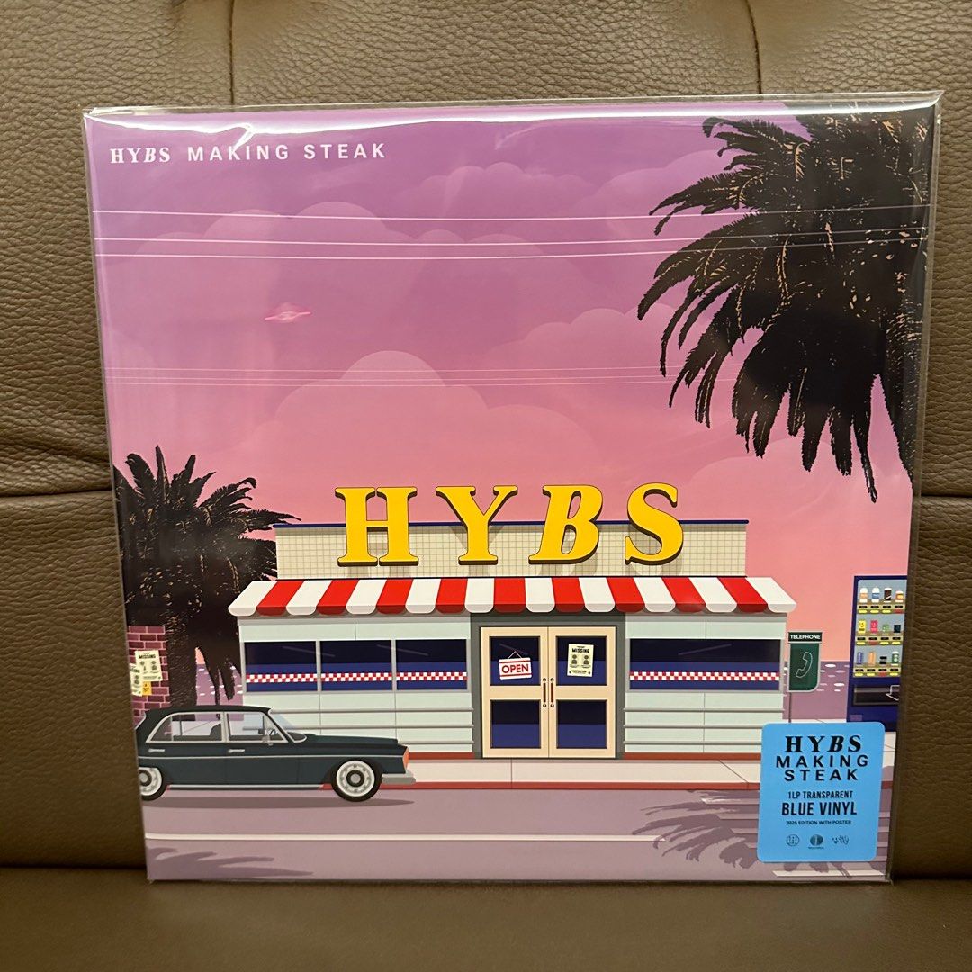 全新Orange / Blue LP 黑膠) HYBS - Making Steak (45rpm / 2025