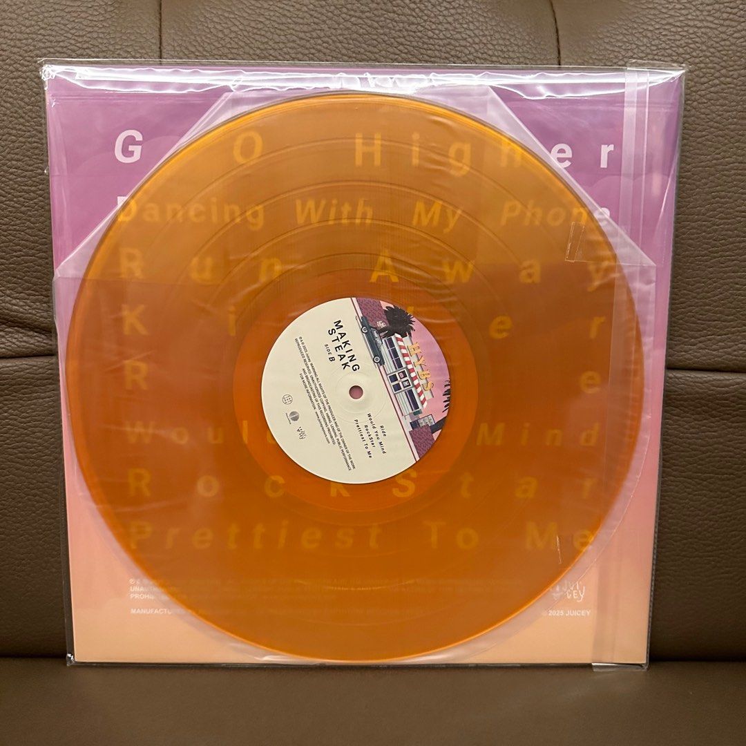 全新Orange / Blue LP 黑膠) HYBS - Making Steak (45rpm / 2025