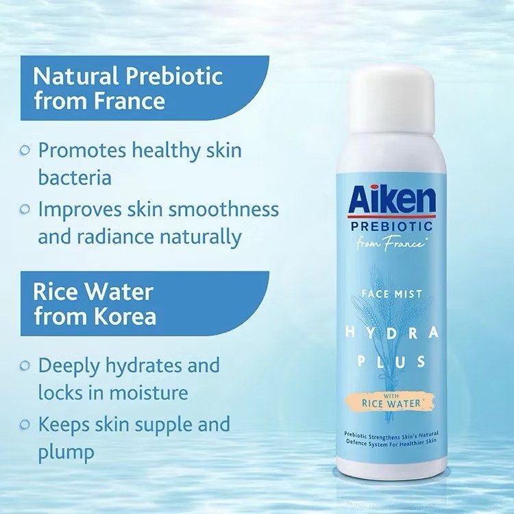 Aiken Face Mist 100ml - Prebiotic Hydra Plus with Rice Water Series ...