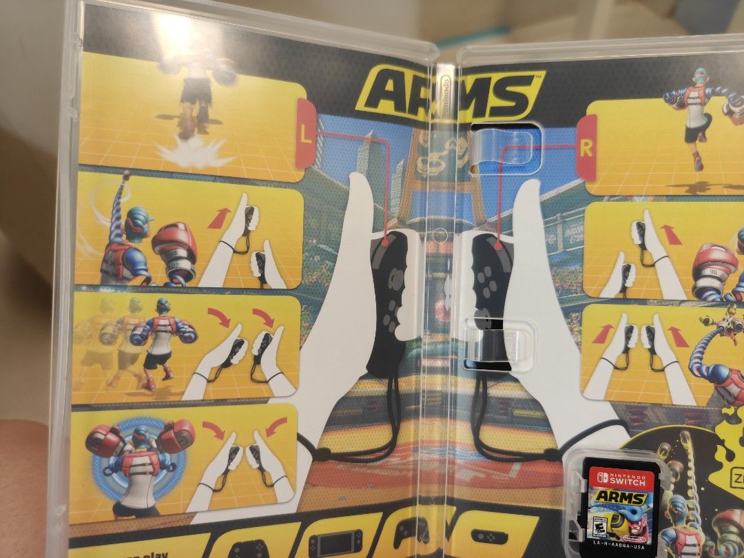 由 wbr236660175 (刊登 ID 1374701637，圖片 3) 提交，位於 台北市 (Taipei) 的 ARMS 神臂鬥士9.9成新 switch 1遊戲 (類別：Nintendo 任天堂)，說明：買來幾乎沒用幾次，保證9.9新。