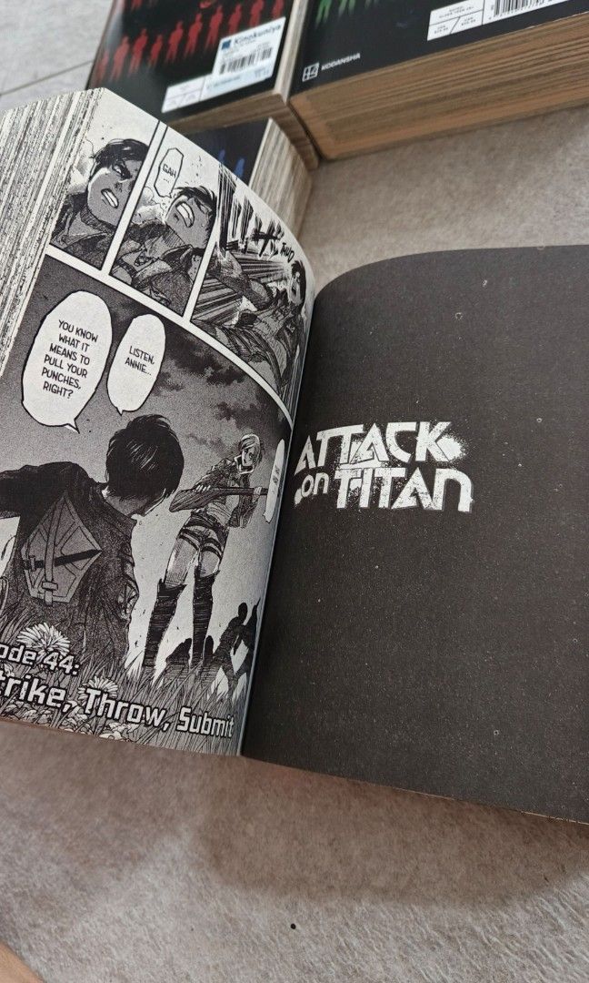 ATTACK ON TITAN OMNIBUS MANGA (Category: Comics & Manga) located in Manila. Submitted by venus_se (Listing ID 1374695338, Image 3). Description: Volume 1-4 Publisher: Kodansha Comics Price: 1500PHP each Please read before messaging: On-hand item, we do accept installment payments (payable at least 3-4 months). 30% downpayment is needed to before the installment payment rolls. Once the payment is complete the manga can be picked up from my place. 