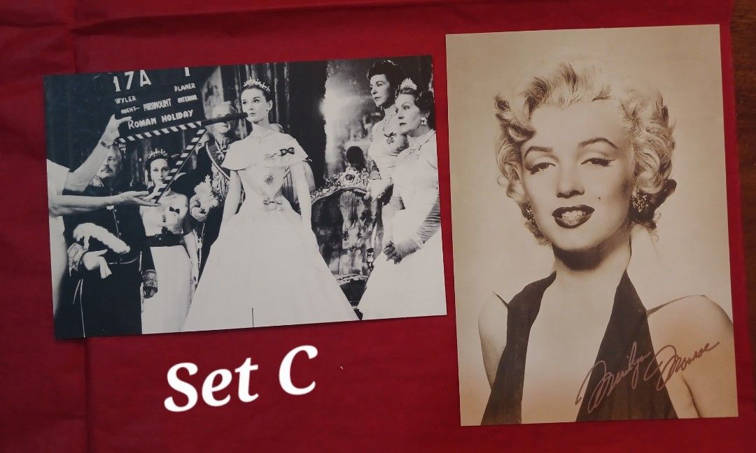 Audrey Hepburn & Marilyn Monroe Postcard (Category: Art & Prints) located in Manila. Submitted by ry_anlupit0 (Listing ID 1374747369, Image 1). Description: For Sale Audrey Hepburn & Marilyn Monroe Postcard Pictures Collectibles Presentable Condition 299php take all Pick up by Lalamove, Grab, deliver via Gogo Express if outside Metro Manila or Meet Up at Jollibee Pilar Rd. Las Pinas For Inquiries Call or Text 0943-6829926 PIOG.