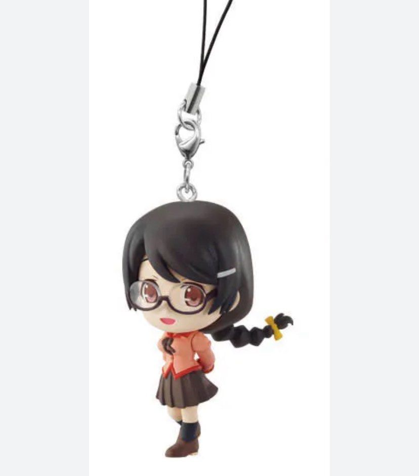 BAKEMONOGATARI ANIME FIGURE STRAP WITH STAND (Category: Figurines & Statues) located in Quezon City. Submitted by kitsune.treasures (Listing ID 1374795187, Image 1). Description: 📍Quezon City CONDITION: WHAT YOU SEE IS WHAT YOU GET. Dimensions: Kindly check the photos for the actual measurements. Please check all the photos for the condition of every item/s. SOME OF THE ITEMS HAVE SCRATCHES, PEN MARKS, DISCOLORATION OR PAINT CHIPS Please manage 