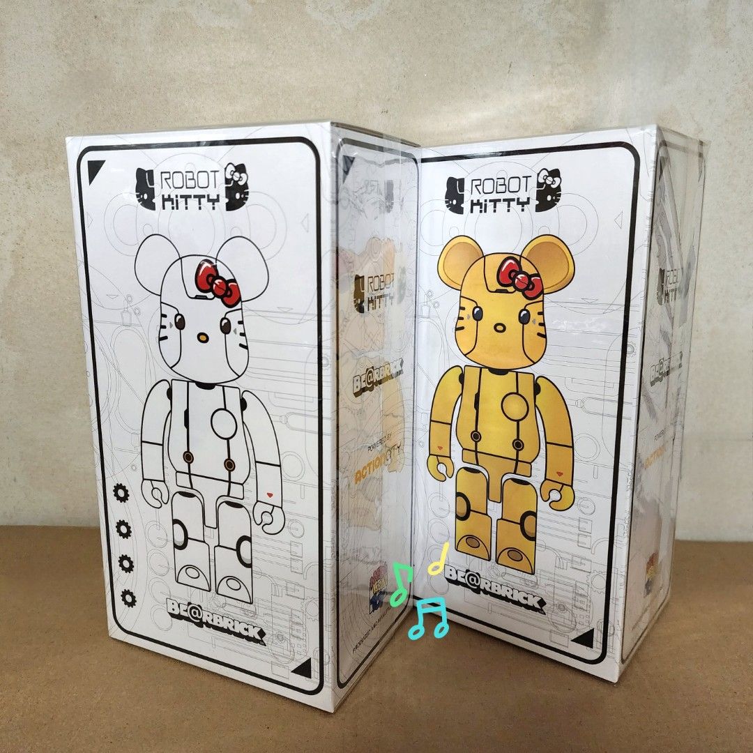 Hello Kitty Bearbrick Action City Bearbrick 400% ROBOT HELLO KITTY
