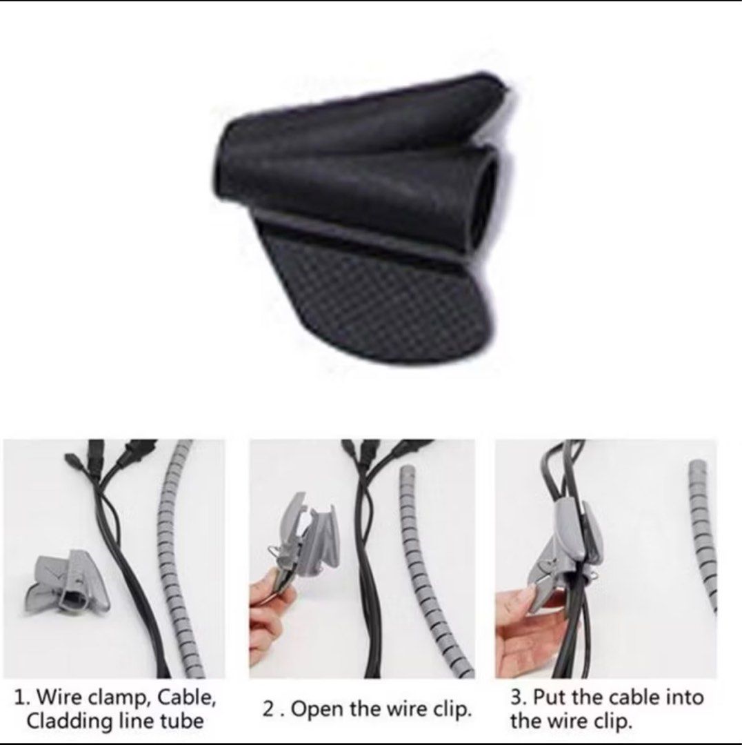 Cable Organizer (Category: Computer Parts) located in Pasig City. Submitted by dbhdeclutters (Listing ID 1374852846, Image 2). Description: Computer cable organizer with clip. Still in box. Brand new. .