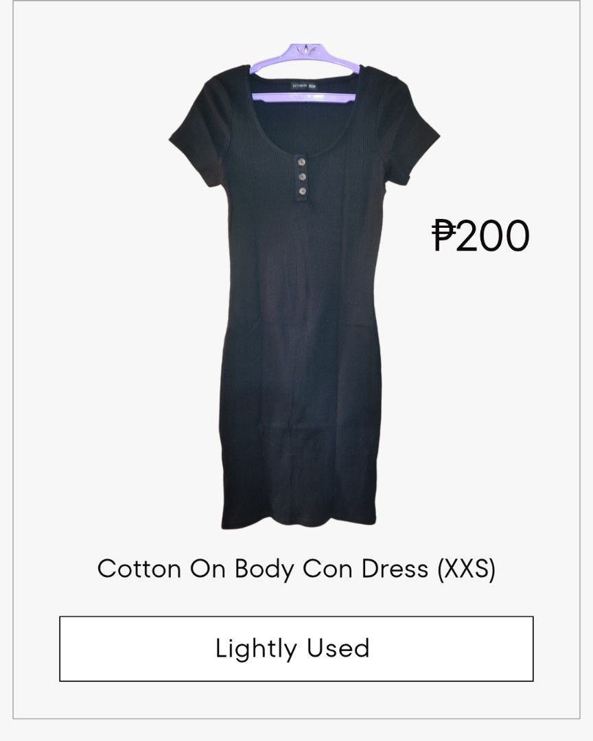 Cotton On Body Con Dress (Category: Dresses) located in Calamba. Submitted by cerylle_ (Listing ID 1374872473, Image 1). Description: .