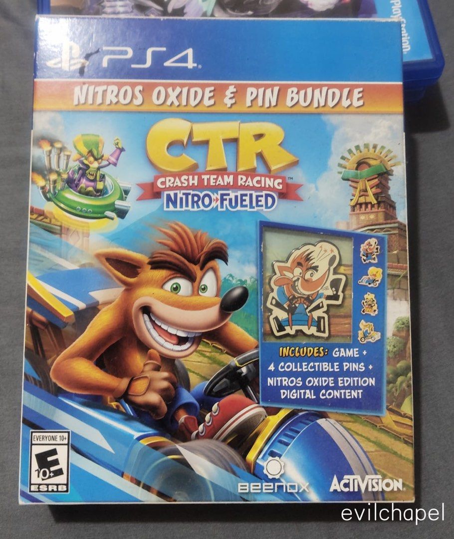 Crash Team Racing Nitro Fueled: Nitros Oxide PS4 R1 Complete (Category: PlayStation) located in Mandaluyong City. Submitted by evilchapel (Listing ID 1374808907, Image 1). Description: FS: Crash Team Racing: Nitros Oxide PS4 R1 Complete Payment: Bank Transfer, GCash Meetups: Shangri La, Starmall, Megamall (morning only).