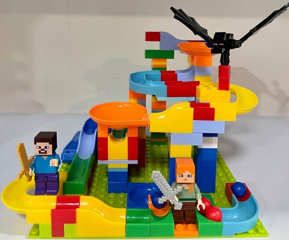Crazy Marble Run Bootleg Lego with Minecraft Characters (Category: Lego & Building Sets) located in Quezon City. Submitted by ayezeph (Listing ID 1374831184, Image 1). Description: .
