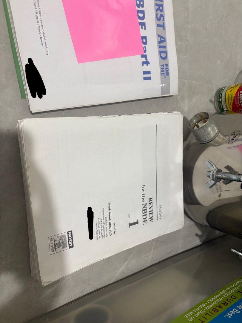 Dental Reviewers (Category: Textbooks) located in San Pedro. Submitted by rsnchz (Listing ID 1374779425, Image 2). Description: Take all only. May highlights yung mga libro. For pick up only.