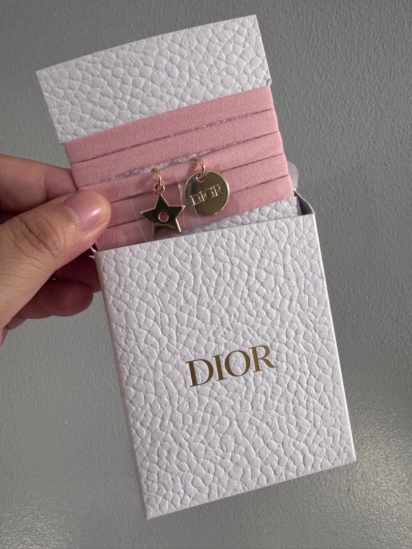 Dior Bracelet (Category: Luxury Accessories) located in Mandaluyong City. Submitted by closetshoponline (Listing ID 1374788571, Image 1). Description: Dior Charm Bracelet Choker Authentic Never been used With paper bag.