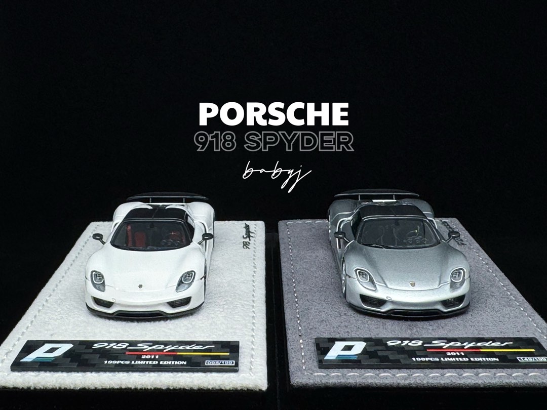 超希少　世界限定199台　BCP×DMH 1/64 ポルシェ 918 ホワイト 超希少 世界限定199台 BCP×DMH 1/64 ポルシェ 918 ホワイト