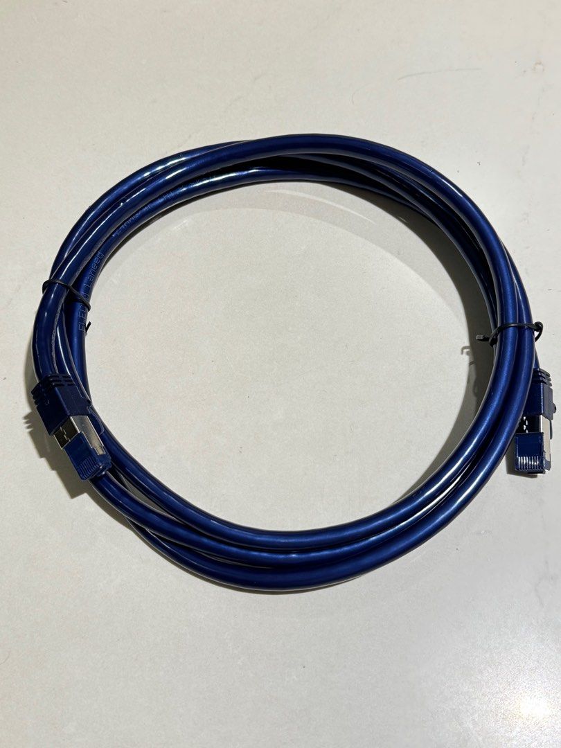 ELECOM CAT 8 (2M) HIGH-SPEED RJ-45 Lan Network Cable (Category: Cables & Adaptors) located in Singapore. Submitted by geektan (Listing ID 1374864461, Image 1). Description: Like almost-new condition. 2M $15 Tracked mailing at $2. .