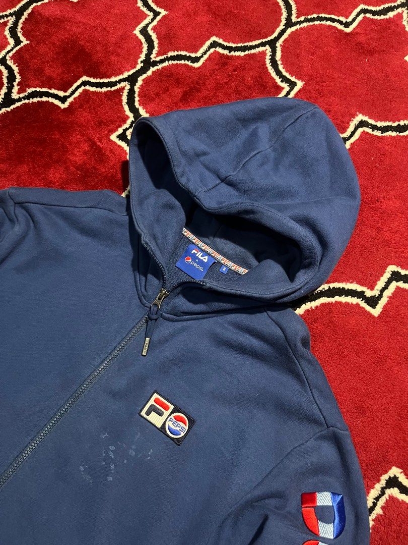 FILA x Pepsi Collab Jacket (Category: Coats, Jackets and Outerwear) located in Mabalacat. Submitted by themeadowstash (Listing ID 1374786853, Image 2). Description: Pm for details 📥.