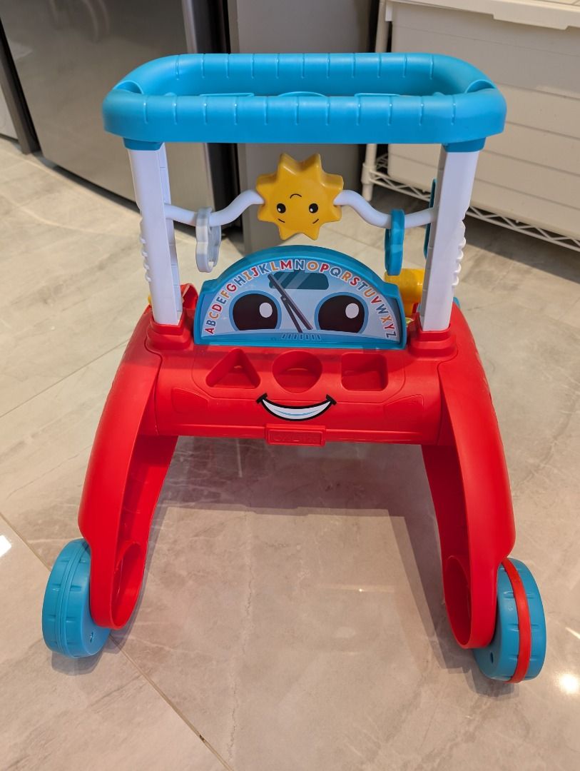 Fisher Price Walker for Baby (Category: Infant Playtime) located in Singapore. Submitted by daqoo (Listing ID 1374850347, Image 3). Description: Seldom use and everything is functional. .