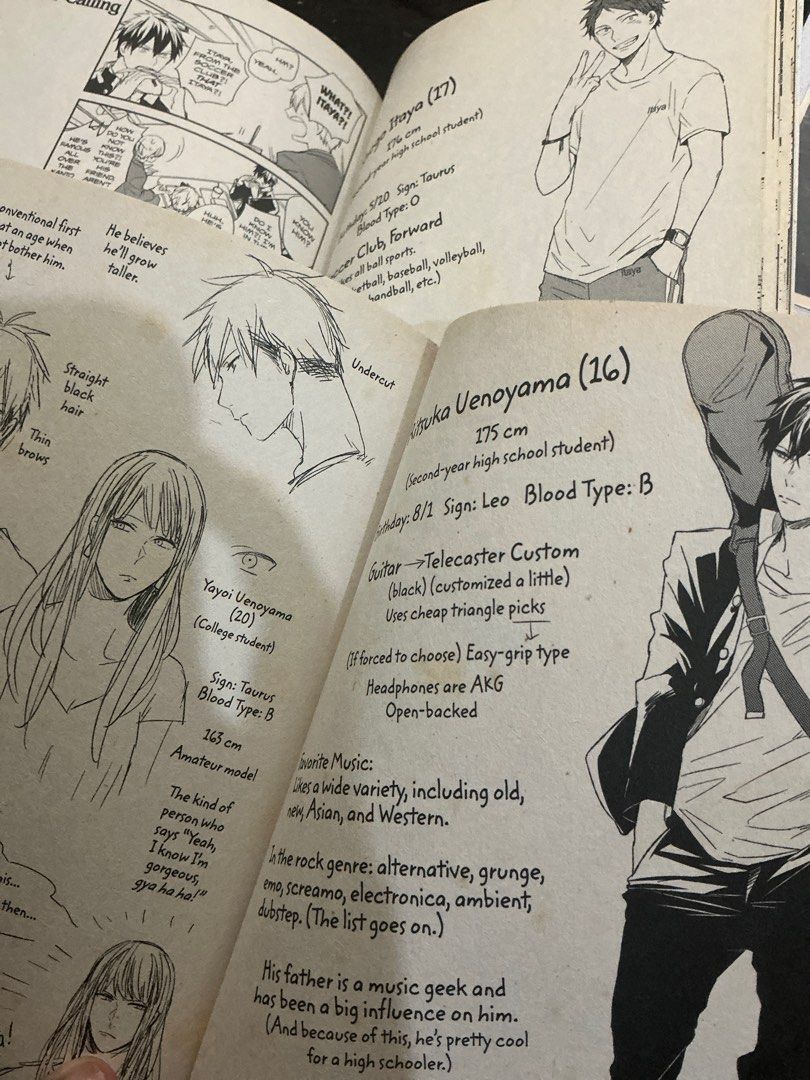 Given Manga Volume 1 & 2 | BL Manga (Category: Comics & Manga) located in Ozamiz City. Submitted by melonzpice (Listing ID 1374812591, Image 2). Description: Each priced P250 Both for P450 Condition: Well-used, noticeable tanning Send a DM if interested!.