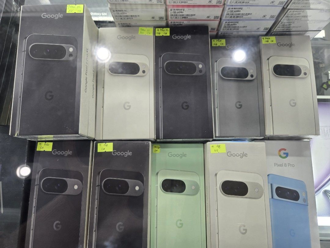 Google Pixel 9 ' 9pro ' 9pro XL (Category: Google Pixel) located in San Juan City. Submitted by AshleyandLynGeneralmerchandise (Listing ID 1374787349, Image 1). Description: Google Pixel 9 128gb 34,500 other model: Pm the price 🎀We Buy and Sell and Trade in Phones , Tablets and more... 🎀We do shipping nationwide 🎀 Meet ups 🎀Deliver / Cash on Delivery ✨️Mode of Payment✨️ 🎀Cash 🎀Gcash 🎀Pay Maya 🎀Bank Transfer ✨️installment via CREDIT CARD ,