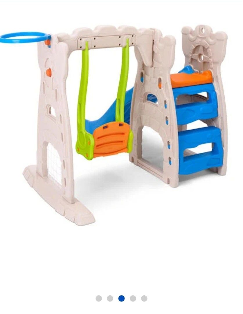 Grow'n Up Scramble N Slide Play Centre (Category: Infant Playtime) located in Singapore. Submitted by littledreamyhouse (Listing ID 1374806158, Image 2). Description: cash and carry at Jurong west. the basketball hook is missing..