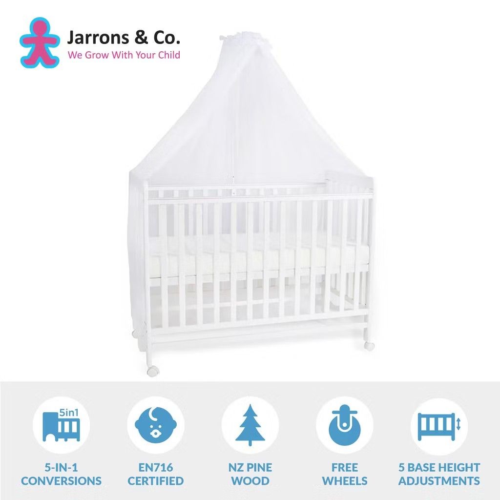 Happy cot Happy Wonder 5 in 1 baby cot white with bamboo mattress (Category: Cots & Cribs) located in Singapore. Submitted by curatecollective (Listing ID 1374853415, Image 1). Description: Lightly used. No visible signs of defects. Comes with cot and bamboo mattress as shown. Will provide cot bumpers and mattress covers Rtp $260 Self collection is preferred. Already dismantled for easy transport..
