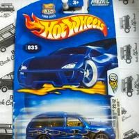 hotwheels first edition 2003 boom box rare gold logo back window