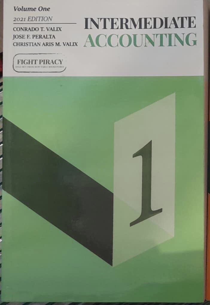 Intermediate Accounting Vol. 1 (2021 Edition - Valix, Peralta) (Category: Textbooks) located in Quezon City. Submitted by alyannagb12 (Listing ID 1374811674, Image 1). Description: .