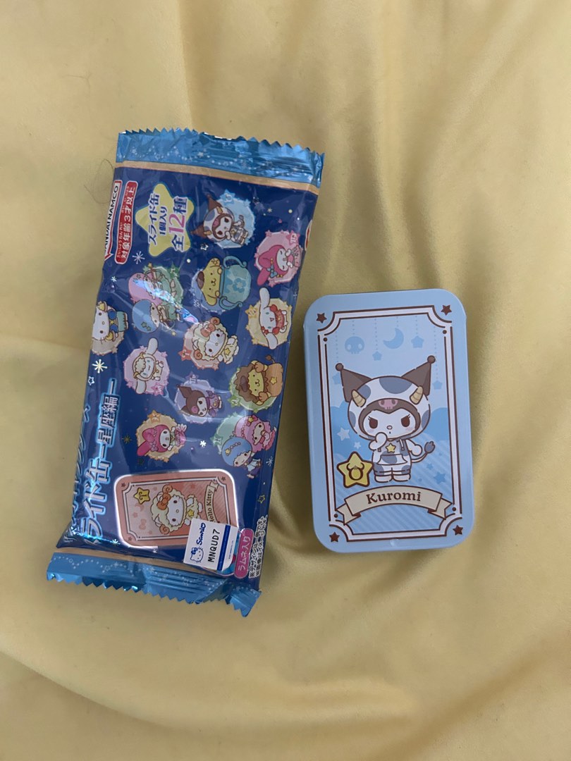 Kuromi Taurus Candy Tin, Hobbies & Toys, Toys & Games on Carousell