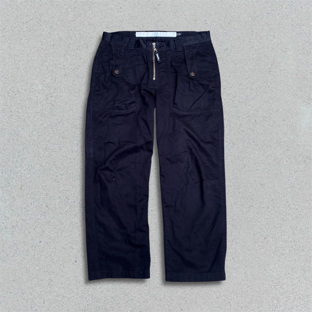 LE JEAN DE MARITHE FRANCOIS GIRBAUD PANTS (Category: Trousers) located in Balanga. Submitted by faded_garmz (Listing ID 1374769316, Image 2). Description: EXCELLENT CONDITION POCKET LOOP FOR CLOSURE FULL ZIP COMPLETE TAGS LIGHTING EFFECTS MAY CAUSE DISCREPANCIEZ IN COLOR REPRESENTATION DIMENSIONS WAIST - 16” LENGTH - 36” THIGH - 11” INSEAM - 26” LEG OPENING - 8.5” FRONT RISE - 10” PRICE: ₱2,420 .