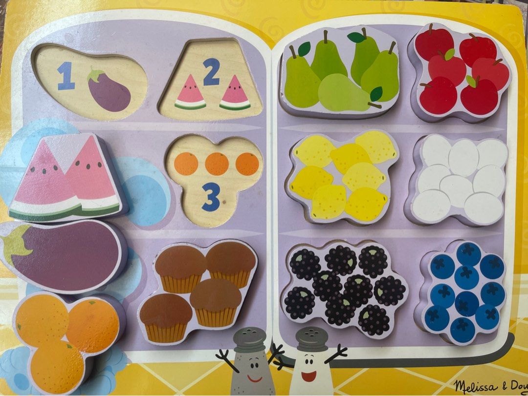 Melissa and Doug Wooden Puzzle (Category: Infant Playtime) located in Quezon City. Submitted by moniquesanchez (Listing ID 1374770853, Image 2). Description: .