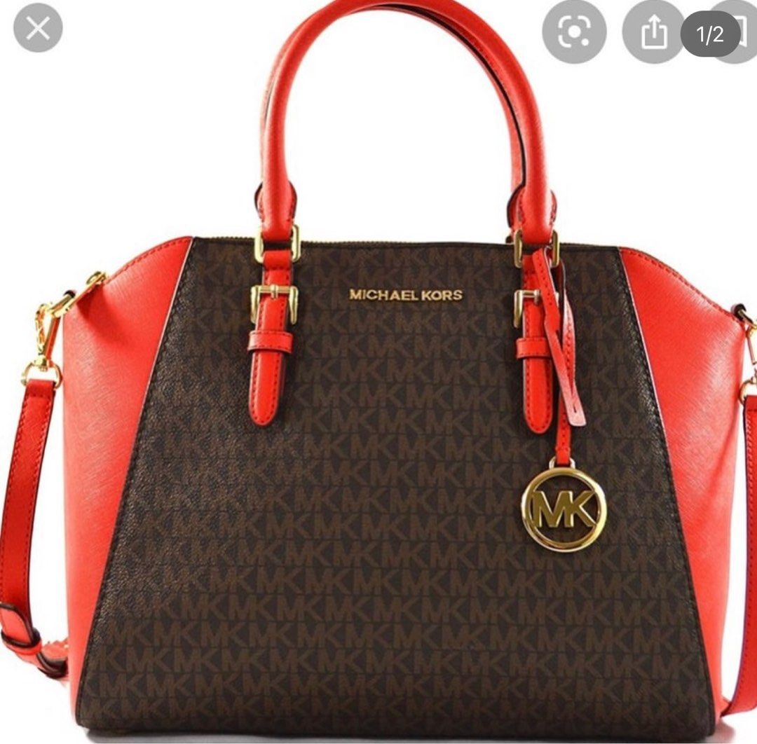 MK bag (Category: Luxury Bags & Wallets) located in Quezon City. Submitted by msc30 (Listing ID 1374711171, Image 1). Description: Preloved MK Bag Slightly negotiable ☺️.