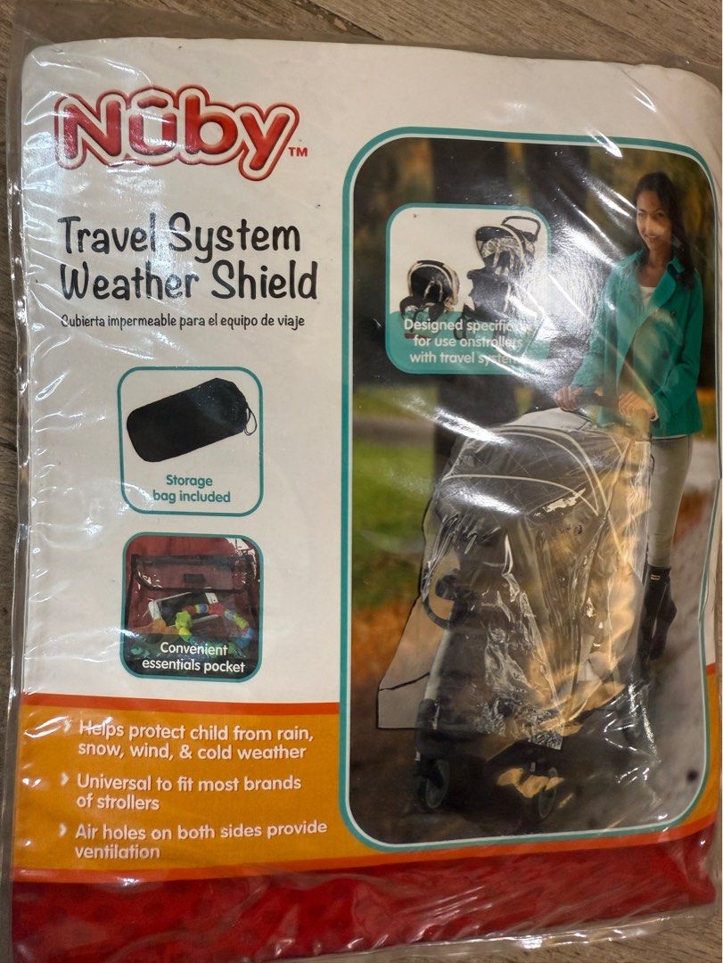 Nuby Travel System Weather Shield Bb 車雨冚雨擋, 兒童＆孕婦用品