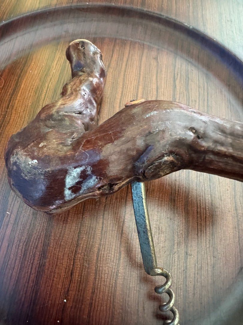 One piece driftwood cork wine opener (Category: Other Kitchenware & Tableware) located in Davao. Submitted by parteawares2 (Listing ID 1374780095, Image 3). Description: One piece softwood cork wine opener .