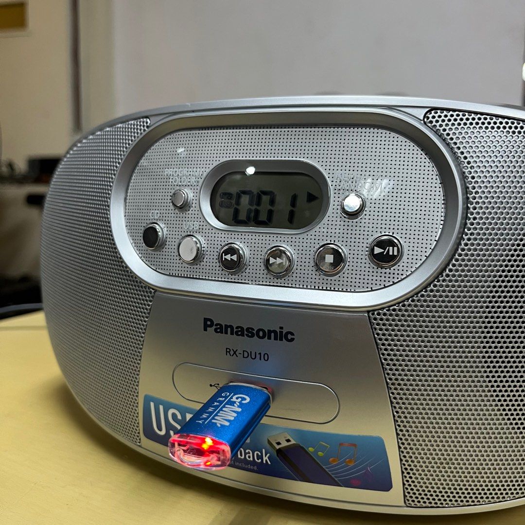 Panasonic RX-DU10 CDプレーヤー Amazon.co.jp: パナソニック ポータブルステレオCDシステム