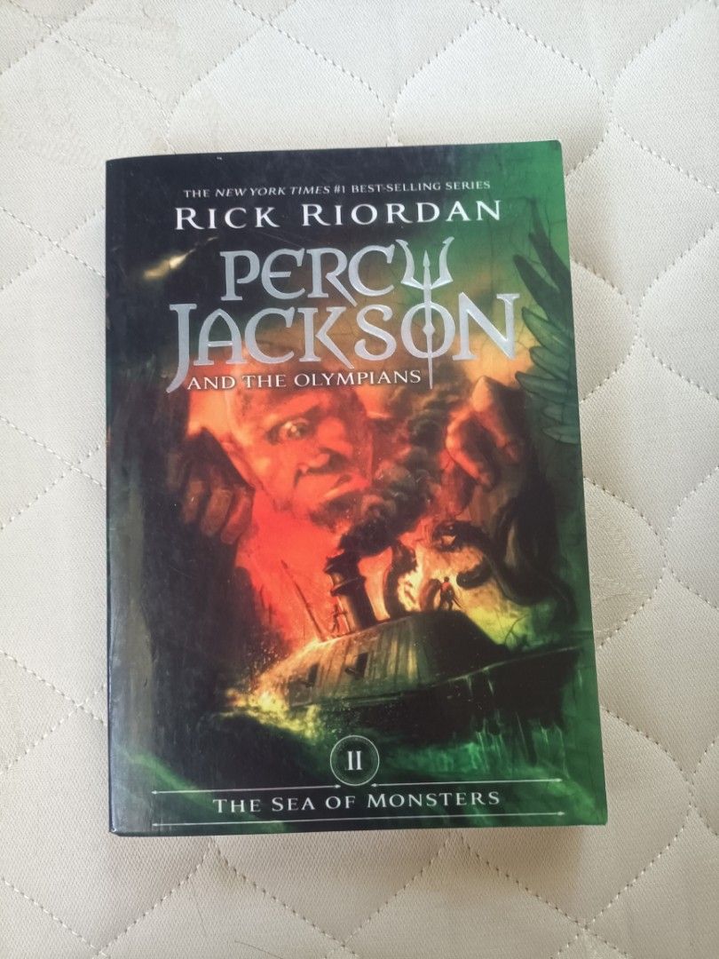 Percy Jackson Book Series (Category: Storybooks) located in Manila. Submitted by aubrey.declutters (Listing ID 1374741097, Image 2). Description: - get all 5 for 450. each book 100! - not authentic, reprinted. bought this from another carousell seller - can still lower the price to 400 if payo - mop and mod: gcash payment, GoGo Express (GGX) can also do sdd but BOOKED BY BUYER.