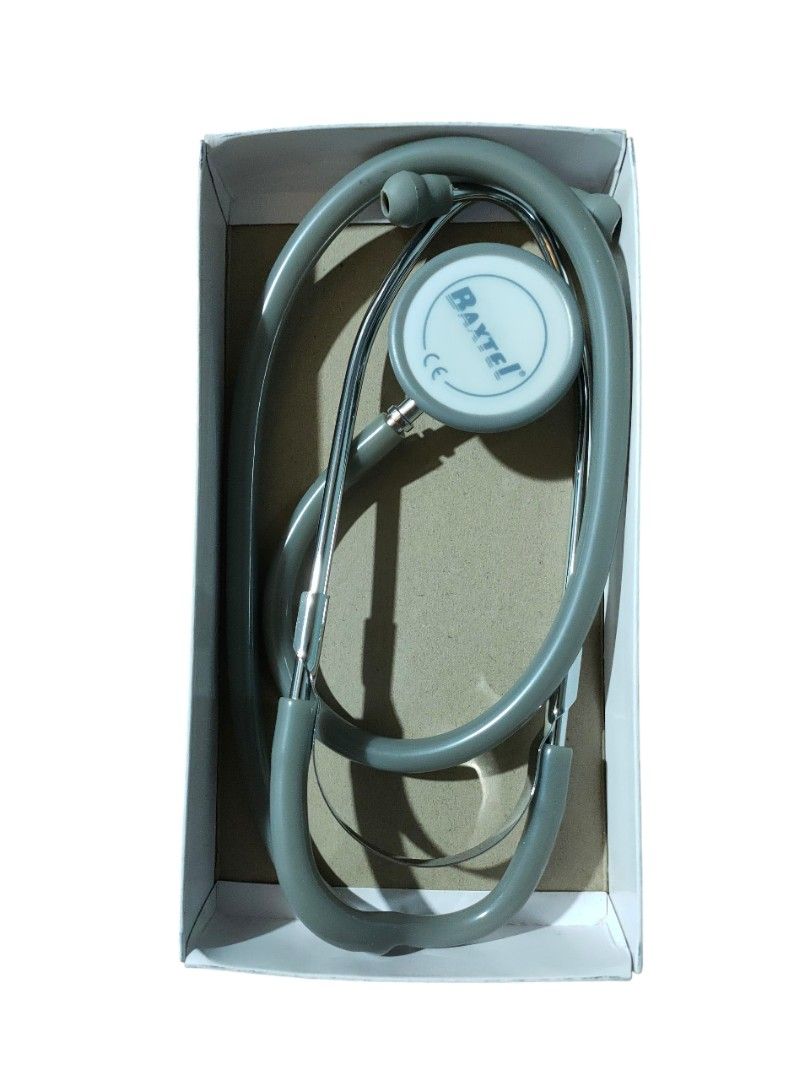 Preloved Baxtel Stethoscope (Category: Medical Supplies & Tools) located in Marikina City. Submitted by prelovedbychinnn (Listing ID 1374782704, Image 2). Description: Hello! I'm selling my gently used stethoscope – used only during my hospital duties in senior year. It's well taken care of, fully functional, and in excellent condition with no issues. Perfect for medical or nursing students looking for a quality stethoscope at a more affordable p