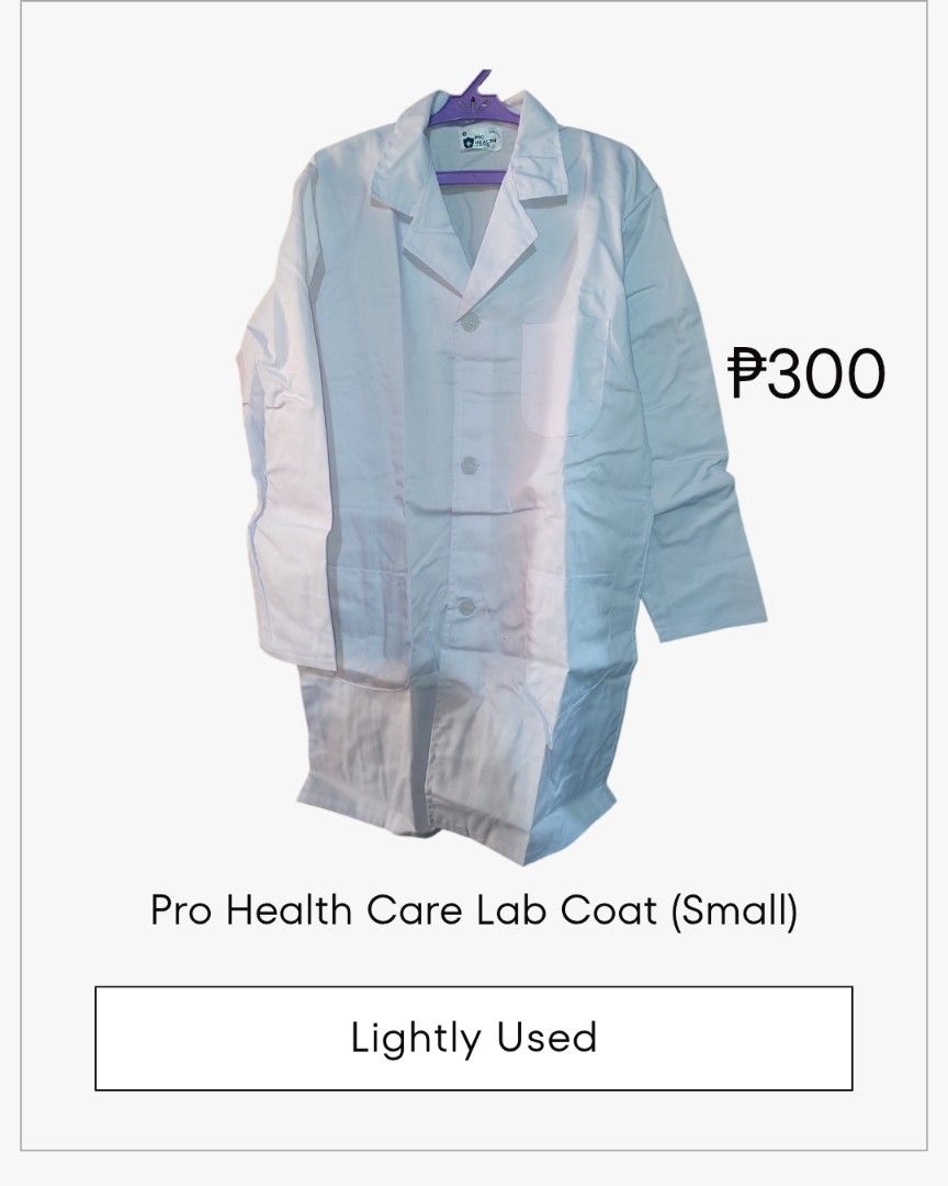 Pro Health Care Lab Coat (Category: Medical Supplies & Tools) located in Calamba. Submitted by cerylle_ (Listing ID 1374872632, Image 1). Description: .