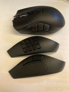 Razer Naga Pro, ratón inalámbrico USB para MMO con 22 botones programables