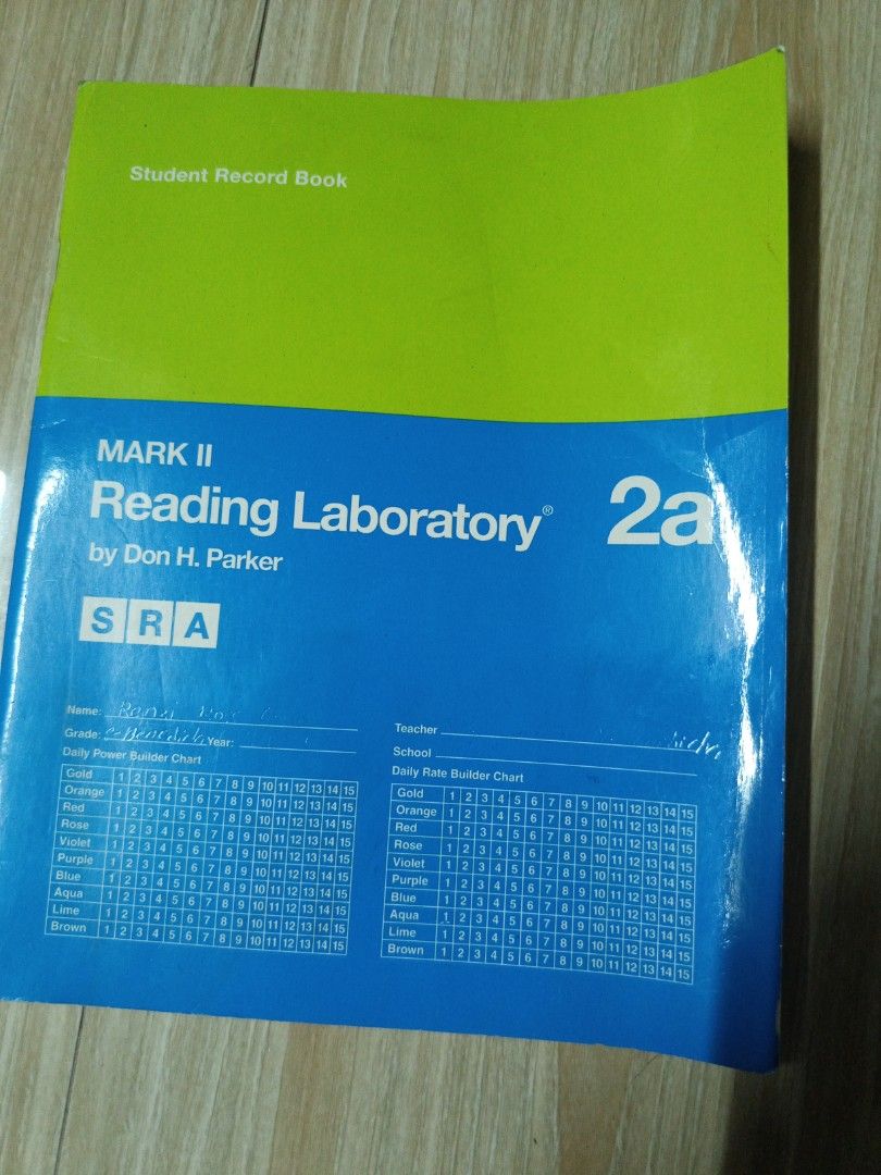 Reading Laboratory SRA 2A (Category: Textbooks) located in Manila. Submitted by zarizari.mla (Listing ID 1374883325, Image 1). Description: .