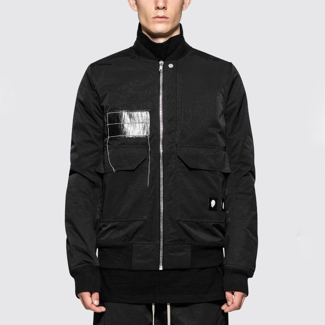 rick owens HOODED FLIGHT BOMBER 48 rick owens flight jacket