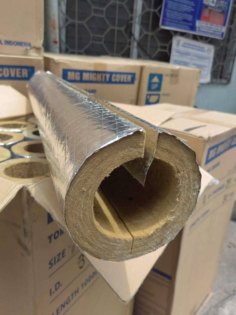 Rockwool Insulation board type (Category: Construction & Building Materials) located in Manila. Submitted by joeyroque09 (Listing ID 1374719189, Image 3). Description: Item Name: rockwool Specs: ¾" dia x 25mm x 1mtr .