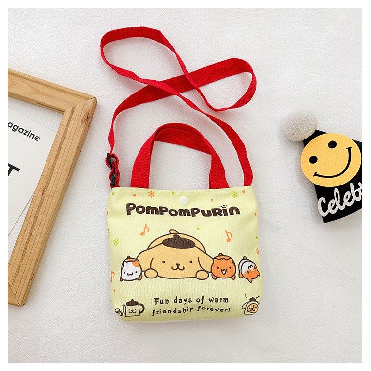 Sanrio bag Kuromi Melody cinnamoroll hello kitty (Category: Babies & Kids Fashion) located in Singapore. Submitted by pantrypartners (Listing ID 1374735539, Image 1). Description: Sanrio hello kitty bag $2.40 size:21*18*7cm Shoulder Strap Length: 110cm The lightweight and durable design make it an ideal choice for your child’s on-the-go lifestyle, whether it’s a playdate, school outing, or a birthday celebration. Perfect for Party goodie bags. .