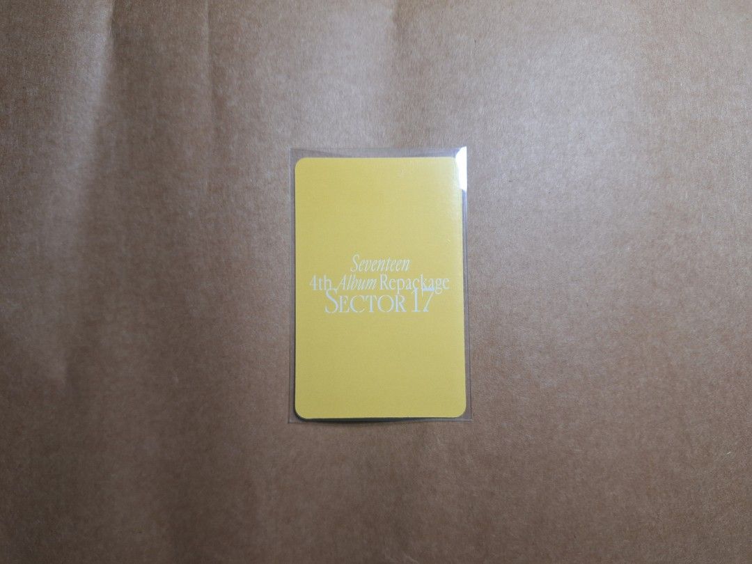 Seventeen Photocards - Sector 17 (Minghao/ The8) (Category: K-Wave Merchandise) located in Paranaque City. Submitted by _gmstuffs (Listing ID 1374827456, Image 2). Description: .