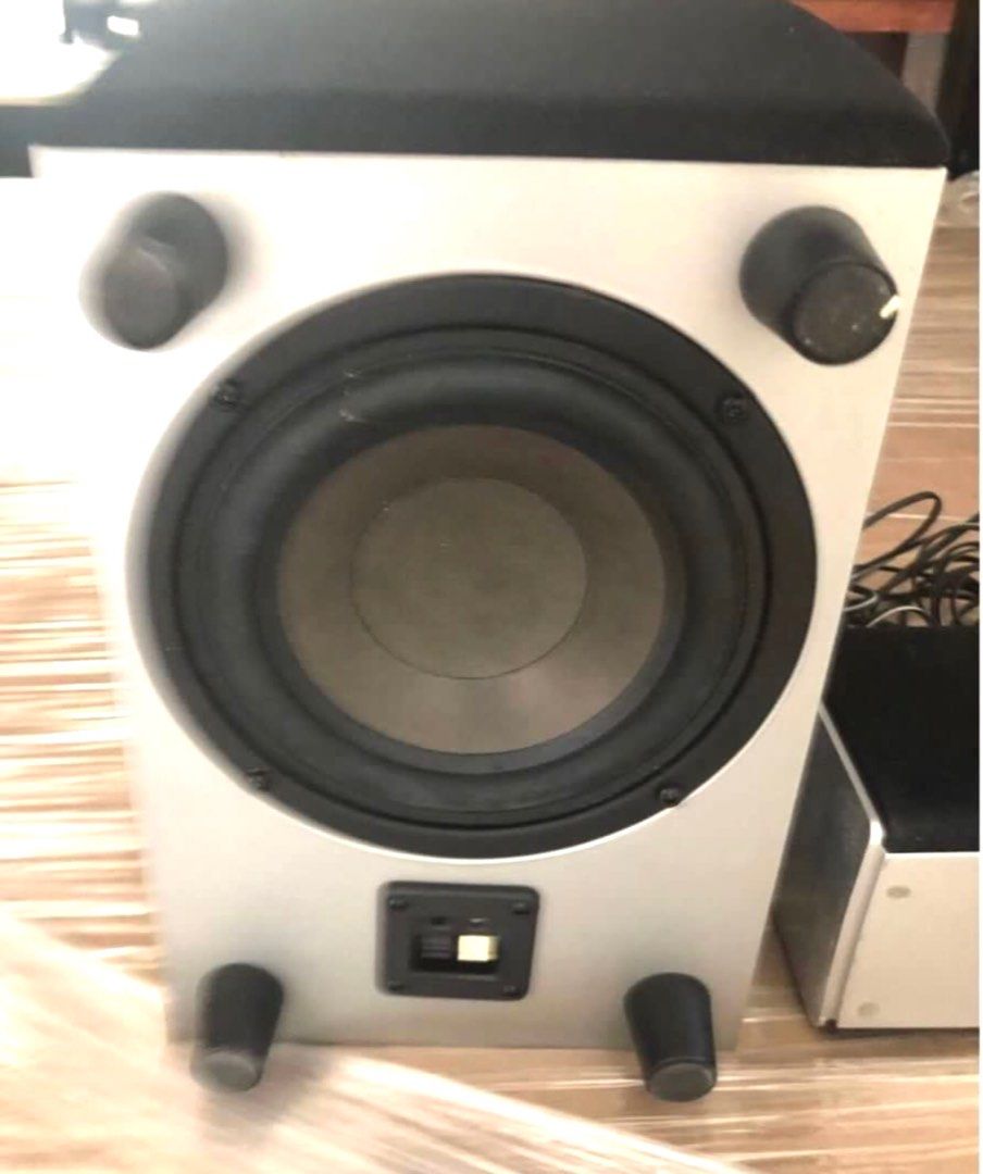 Sharp Home Theater Speaker (Category: Soundbars, Speakers & Amplifiers) located in Taguig. Submitted by ollierr (Listing ID 1374839669, Image 2). Description: Just stored. What you see in the picture is what you get. No plugs whatsoever. Was part of a dvd player but was not used. Once committed as Sold item cannot be returned. For pick up / Piog .